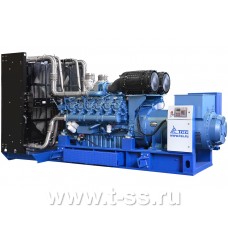Высоковольтный дизельный генератор 900 кВт TBd 1240TS-10500 10,5 кВ