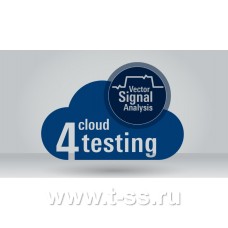 R&S®Cloud4Testing: Vector signal analysis application package