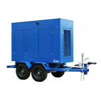Дизельный генератор Doosan 600 кВт на прицепе TDo 830TS A