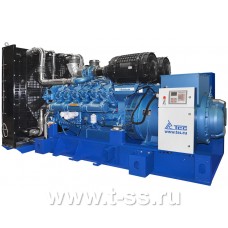 Высоковольтный дизельный генератор 600 кВт TBd 830TS-6300 6,3 кВ