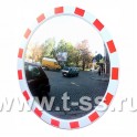 Сферическое зеркало дорожное со световозвращающей окантовкой Ø600 мм